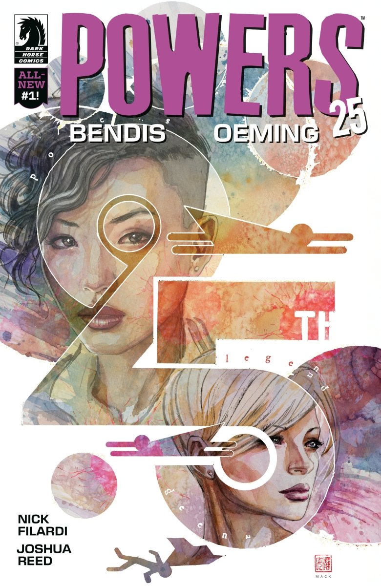 Powers 25 1 (Cover B) (David Mack) - Walt's Comic Shop