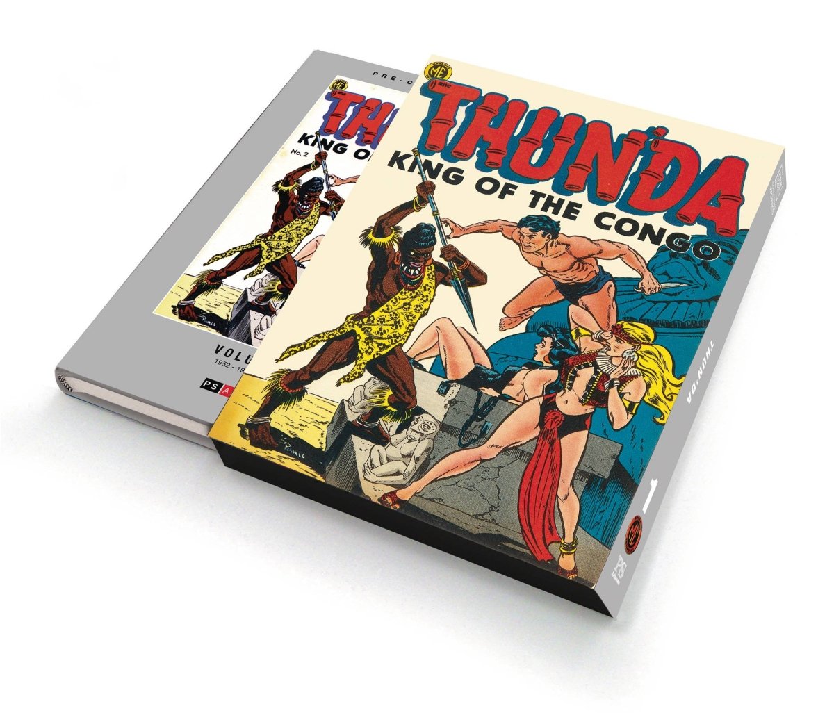 Pre Code Classics Thunda King Of Congo Slipcase Vol 01 - Walt's Comic Shop