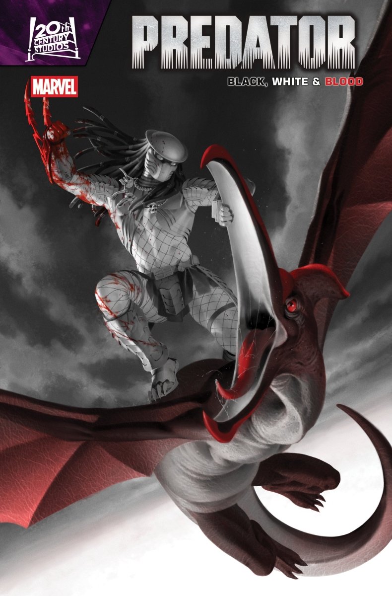 Predator: Black, White & Blood 4 Junggeun Yoon Variant - Walt's Comic Shop