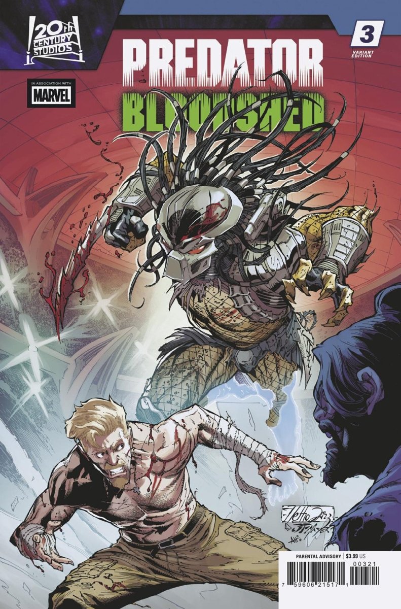 Predator: Bloodshed 3 Netho Diaz Variant - Walt's Comic Shop