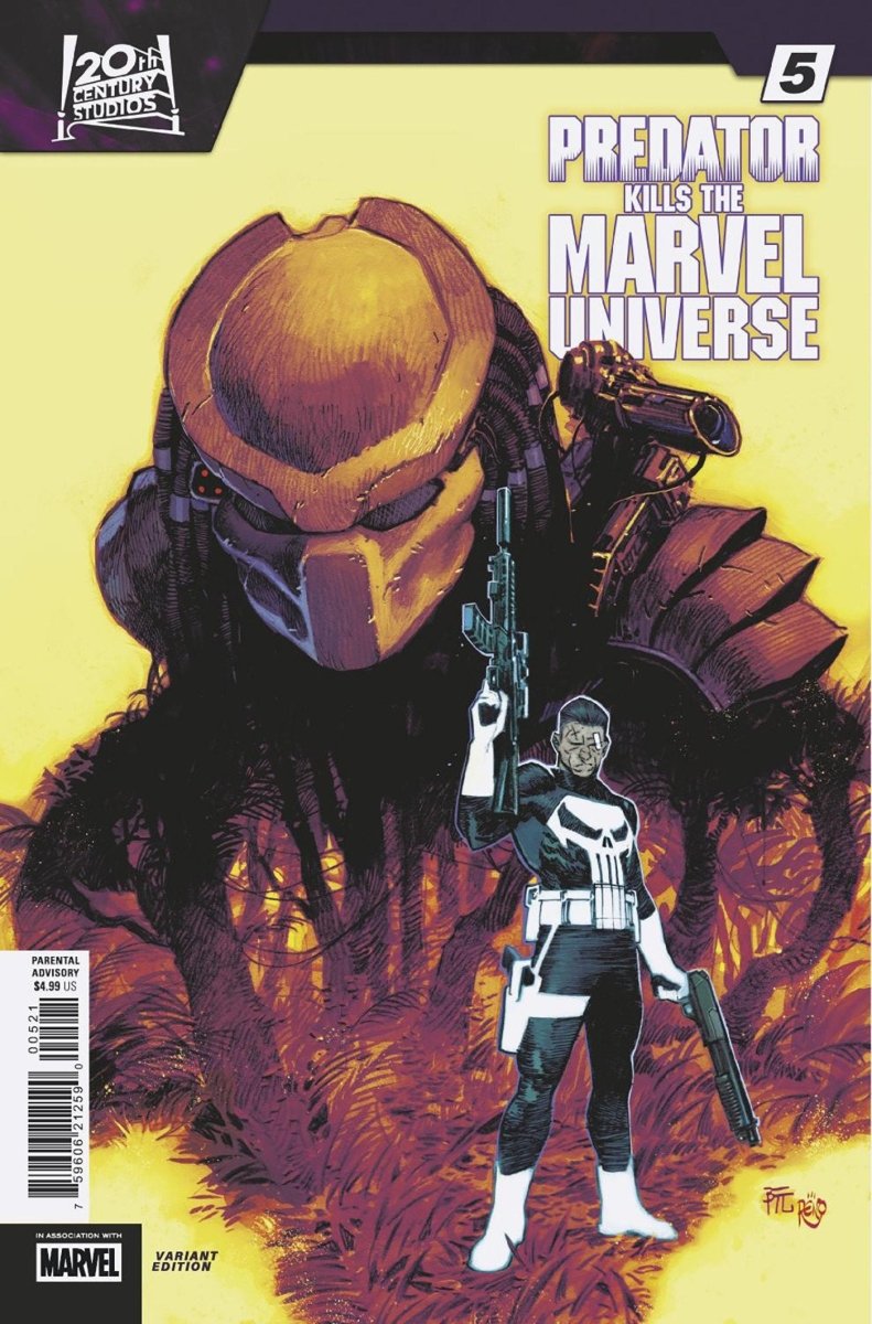 Predator Kills The Marvel Universe 5 Dike Ruan Hunting The Hunters Variant - Walt's Comic Shop