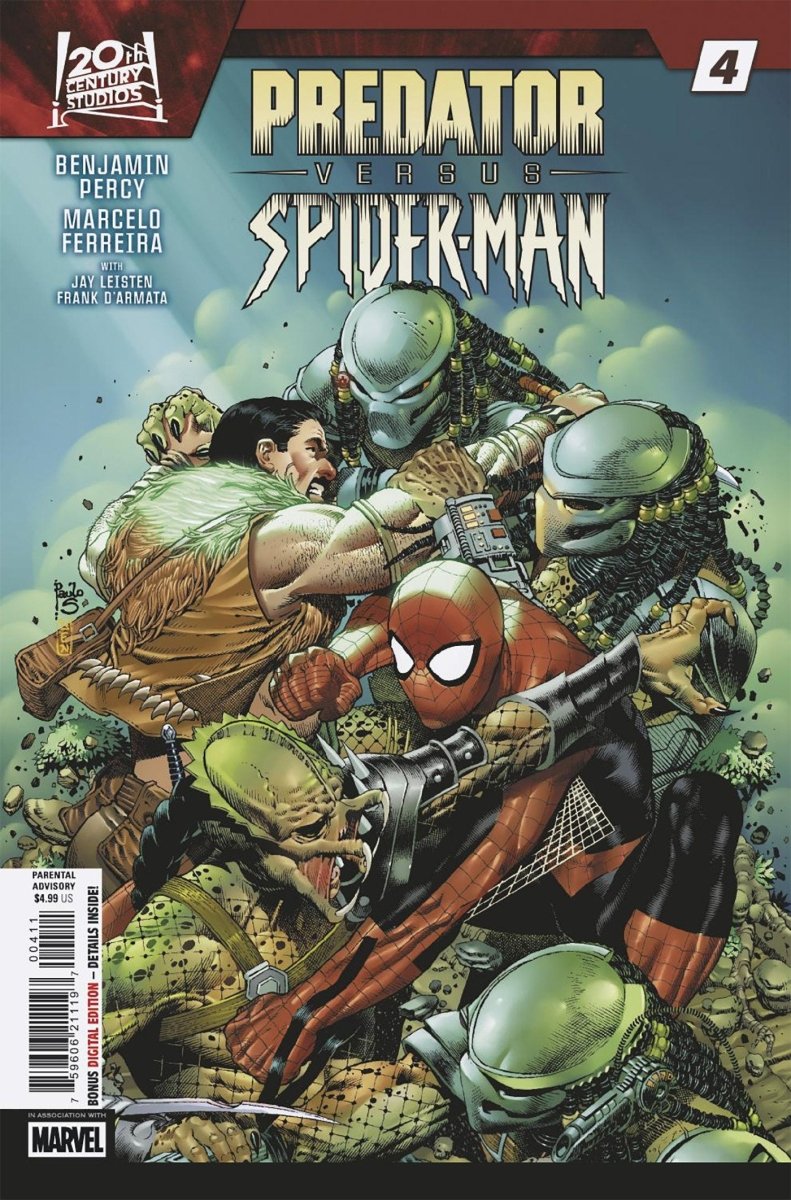Predator vs. Spider - Man 4 - Walt's Comic Shop
