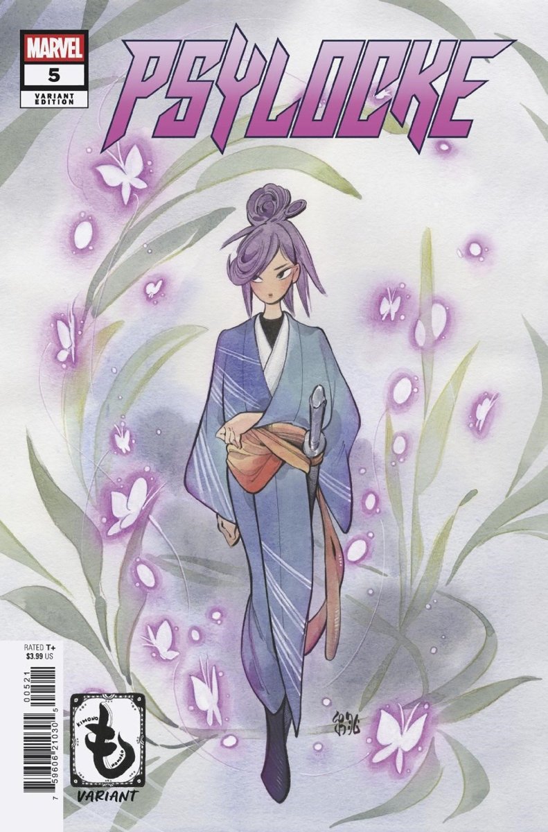 Psylocke #5 Peach Momoko Kimono Variant - Walt's Comic Shop