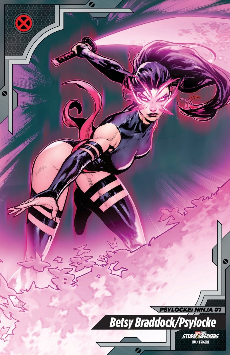 Psylocke: Ninja 1 Juan Frigeri X - Men Trading Card Variant - Walt's Comic Shop