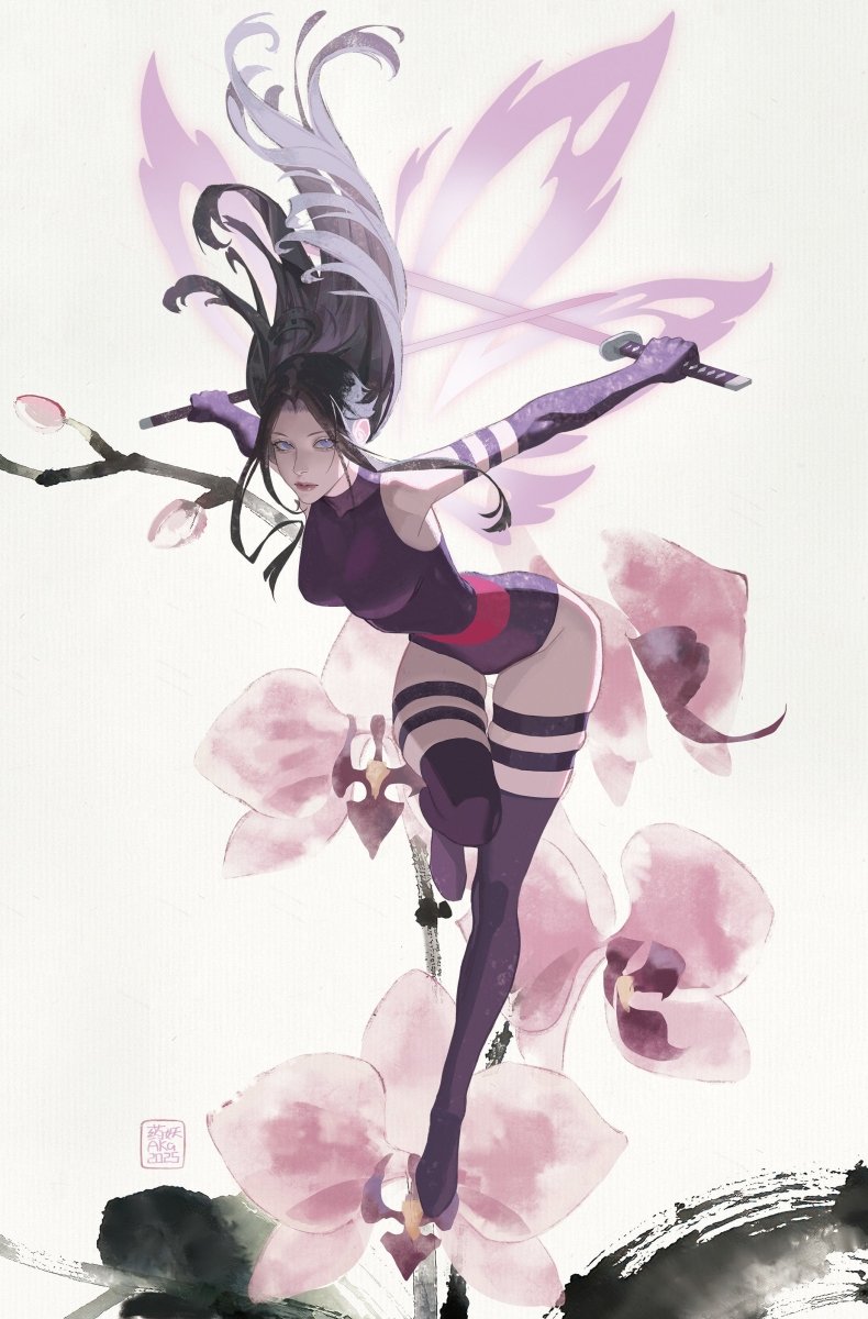 Psylocke: Ninja 3 Aka Psylocke Full Art 1:50 Ratio Variant - Walt's Comic Shop