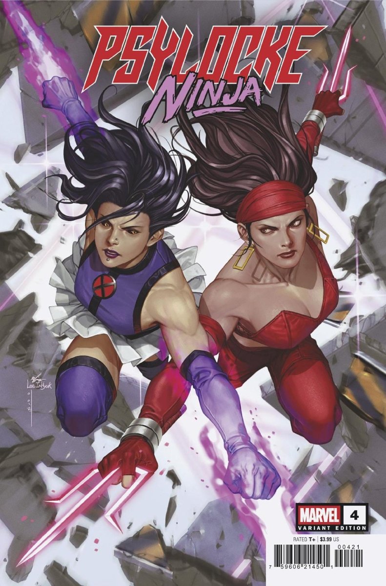 Psylocke: Ninja 4 Inhyuk Lee Versus Elektra Variant - Walt's Comic Shop