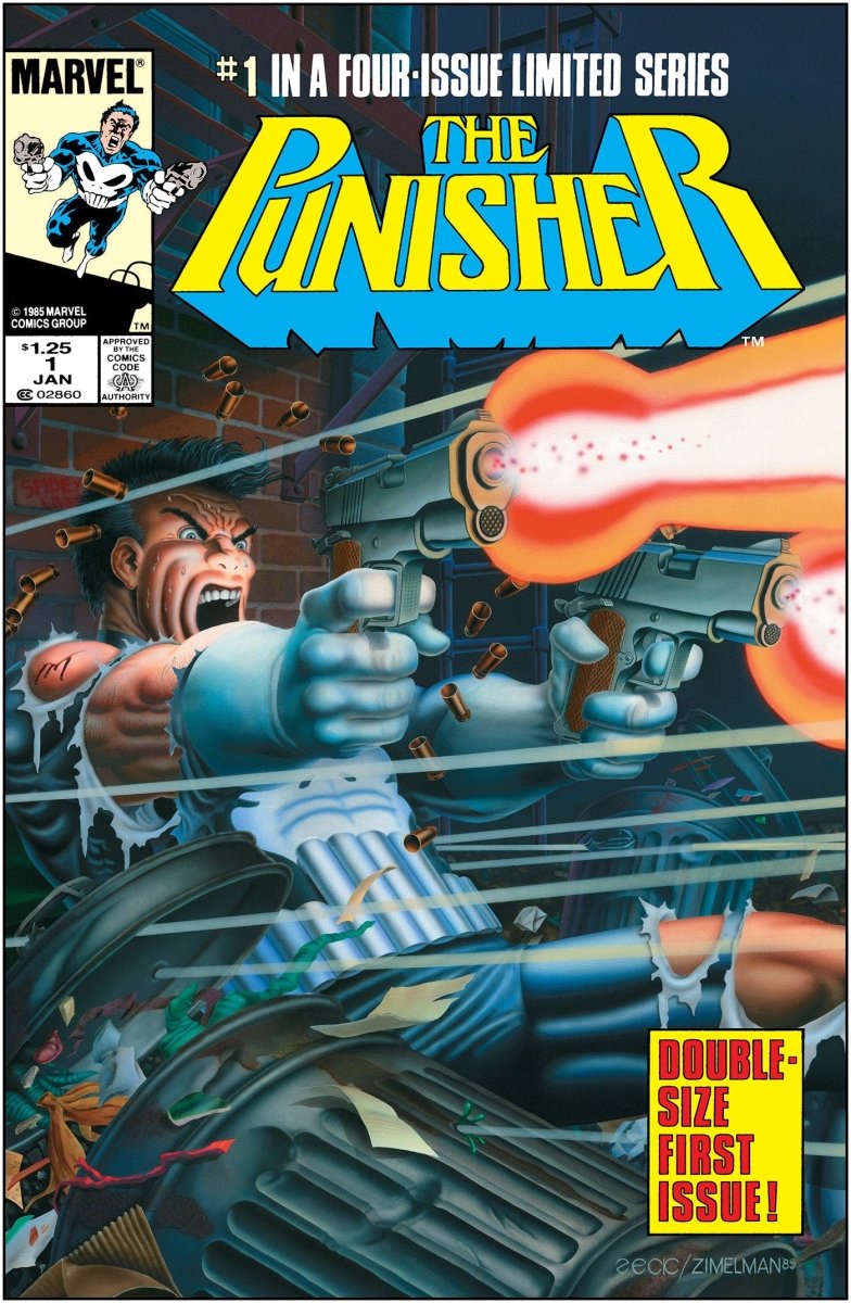 Punisher 1 Facsimile Edition Foil Variant - Walt's Comic Shop