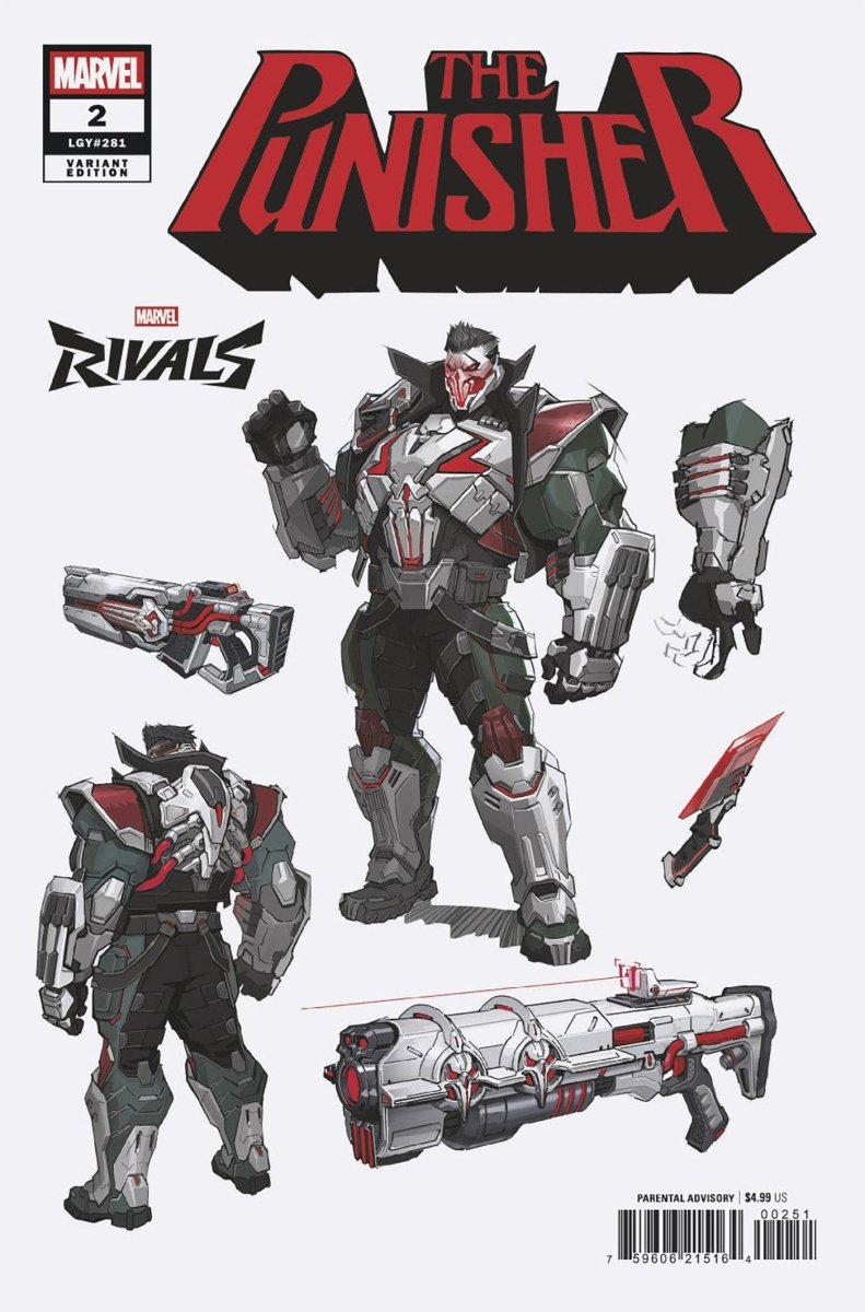 Punisher 2 Netease Games Marvel Rivals Variant - Walt's Comic Shop