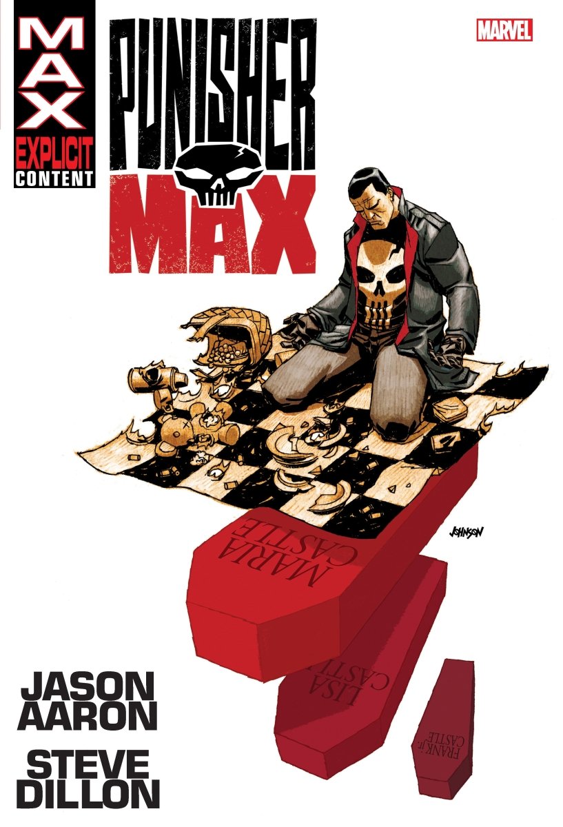 Punisher Max By Aaron & Dillon Omnibus Dave Johnson Cover HC [New Printing] - Walt's Comic Shop