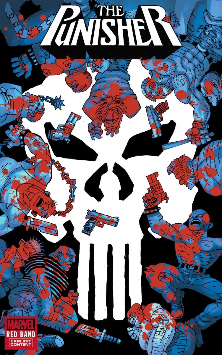 Punisher: Red Band 1 Frank Miller Variant [Polybagged] - Walt's Comic Shop