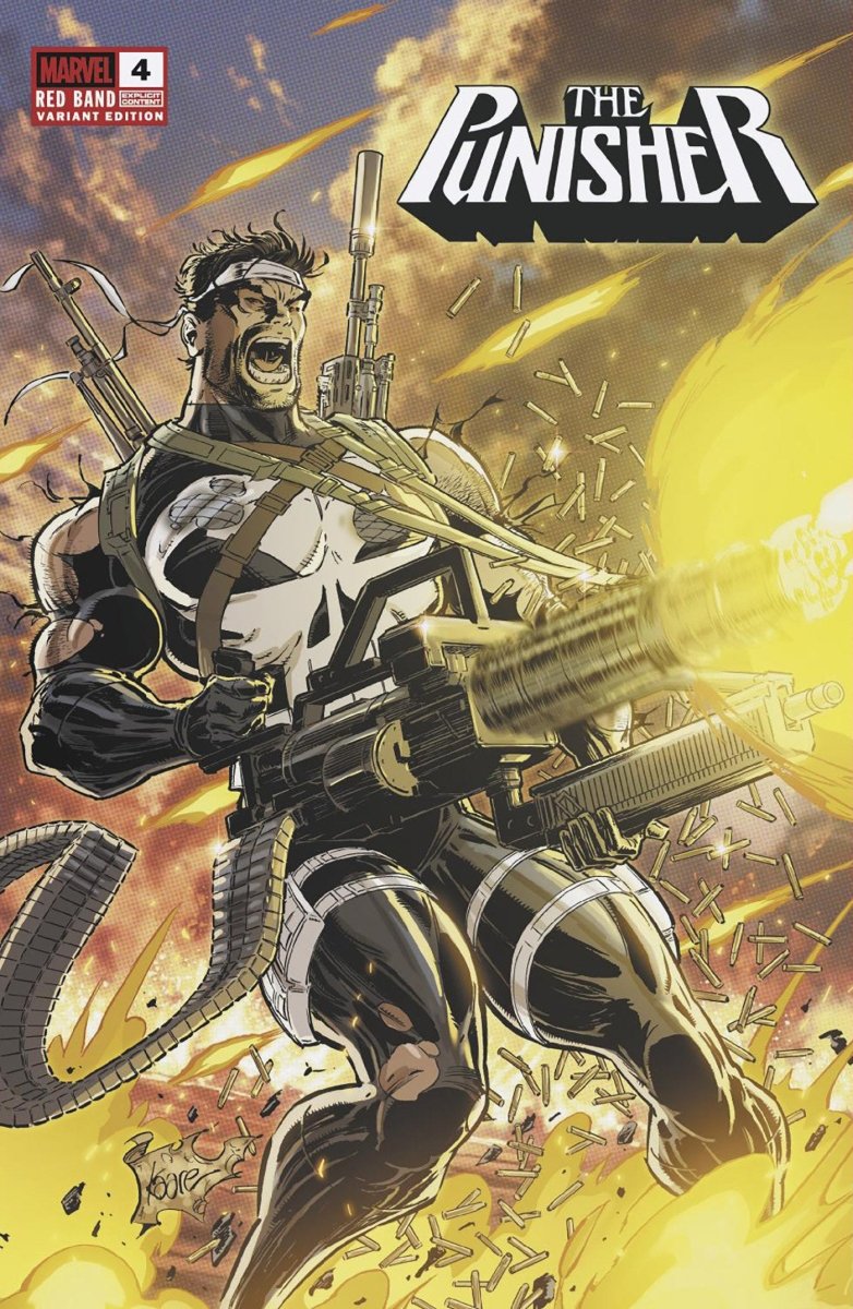 Punisher: Red Band 4 Kaare Andrews Variant [Polybagged] - Walt's Comic Shop