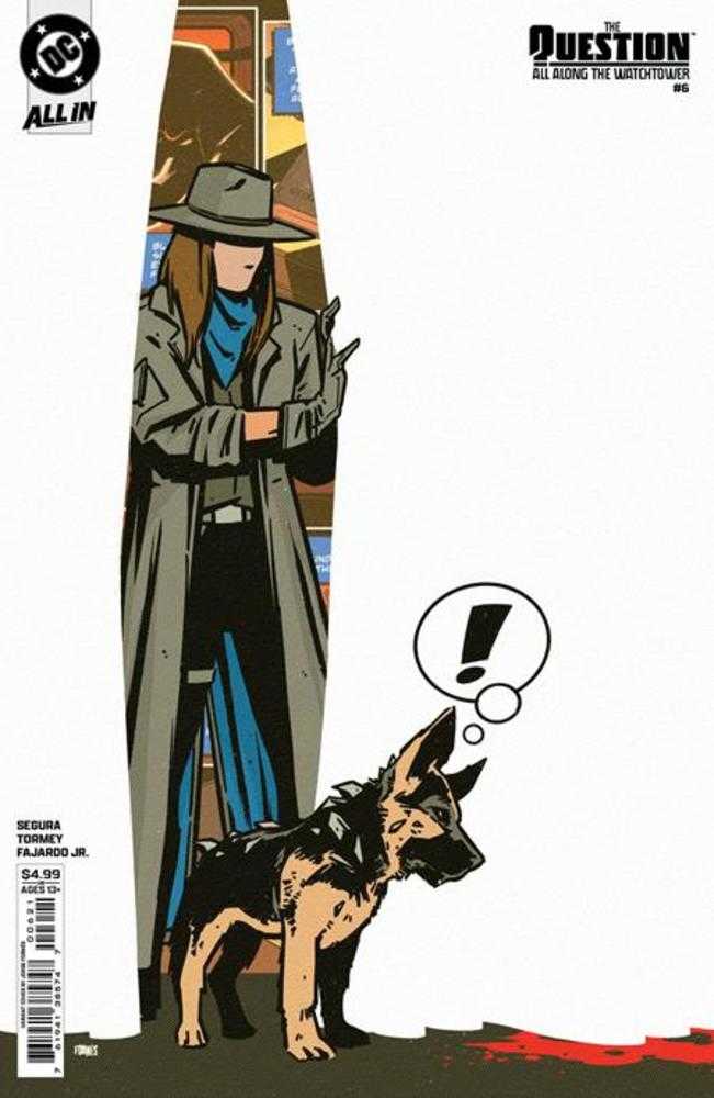 Question All Along The Watchtower #6 (Of 6) Cover B Jorge Fornes Card Stock Variant - Walt's Comic Shop
