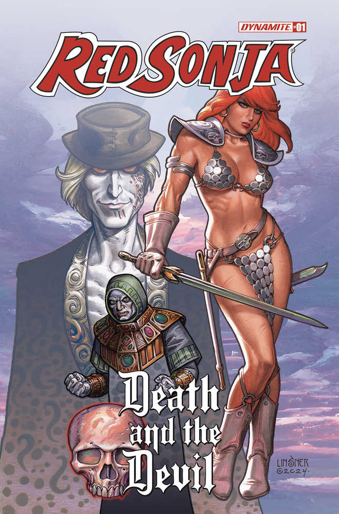 Red Sonja Death And The Devil #1 Cover A Linsner - Walt's Comic Shop