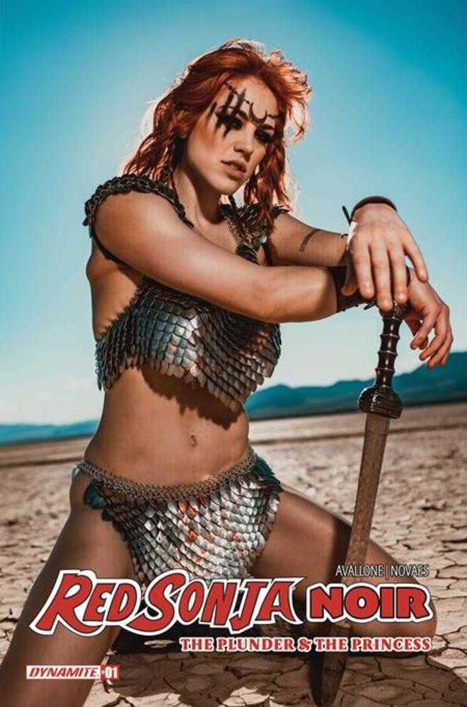 Red Sonja Noir The Plunder And The Princess 1 (One Shot) Cover C Cosplay Molly Stewart Variant - Walt's Comic Shop