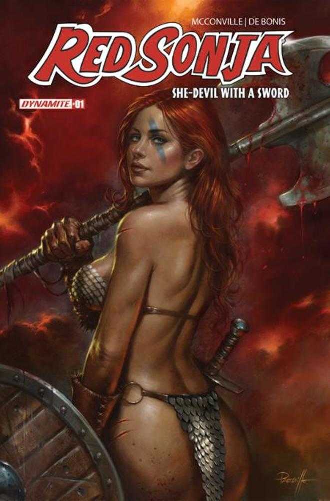 Red Sonja She Devil With A Sword 1 Cover B Lucio Parrillo Variant - Walt's Comic Shop