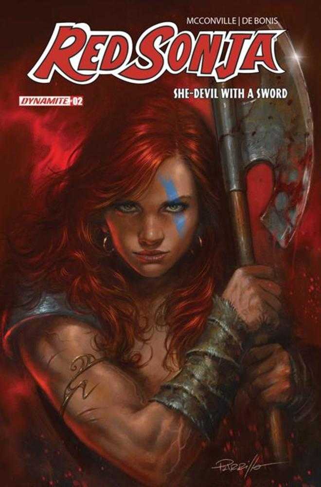 Red Sonja She Devil With A Sword 2 Cover B Lucio Parrillo Variant - Walt's Comic Shop