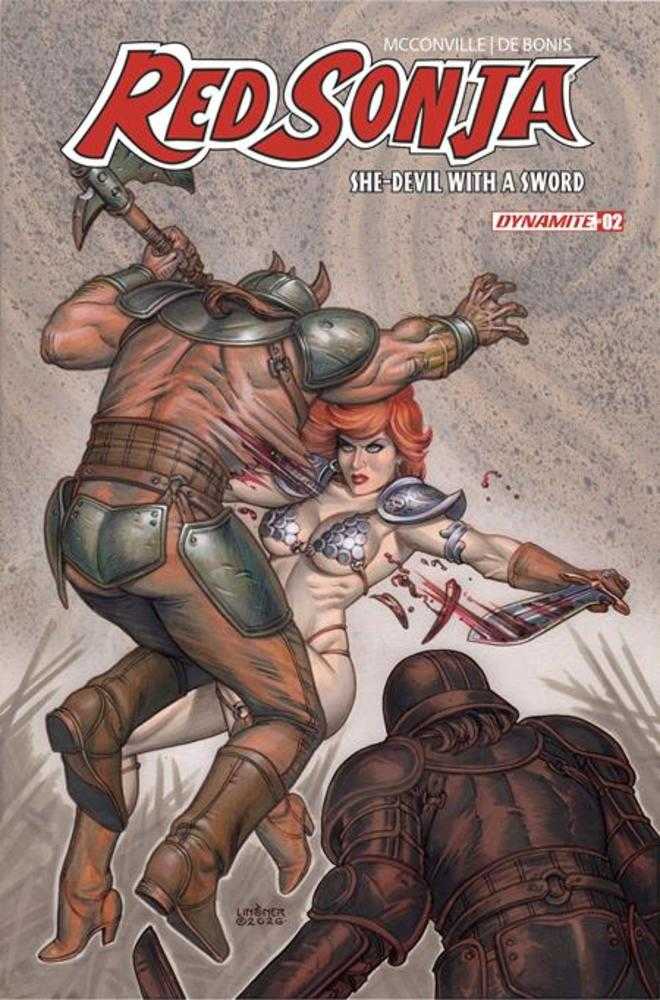 Red Sonja She Devil With A Sword 2 Cover C Joseph Michael Linsner Variant - Walt's Comic Shop
