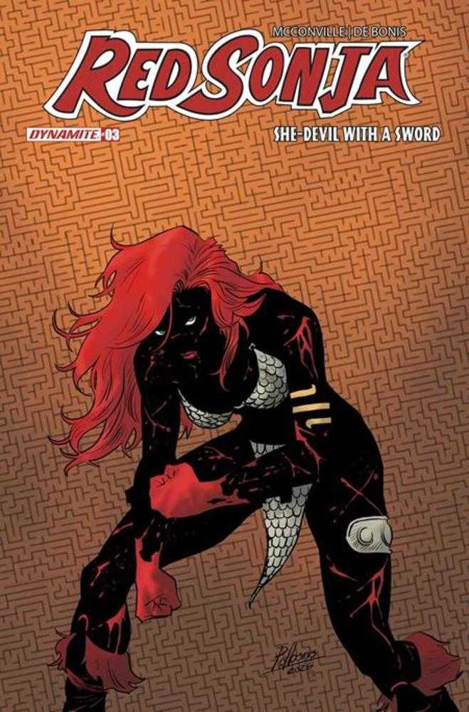 Red Sonja She Devil With A Sword 3 Cover M Pablo De Bonis Absolute Homage Variant - Walt's Comic Shop