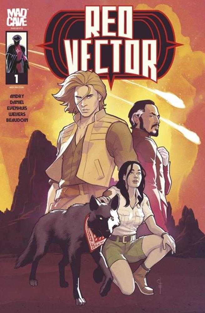 Red Vector 1 (Of 5) Cover A Chris Evenhuis - Walt's Comic Shop