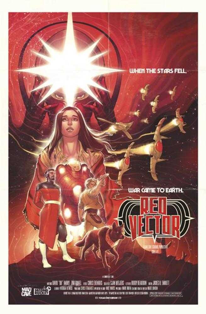 Red Vector 1 (Of 5) Cover B Meghan Hetrick Variant - Walt's Comic Shop