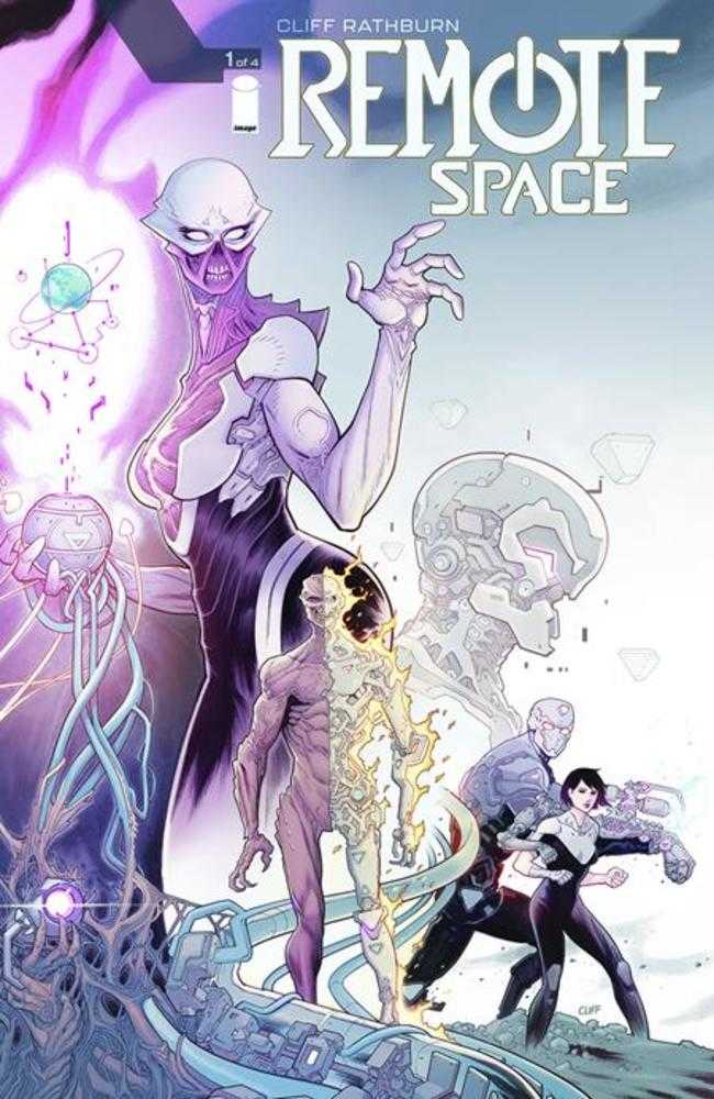 Remote Space #1 (Of 4) Cover A Cliff Rathburn Wraparound - Walt's Comic Shop