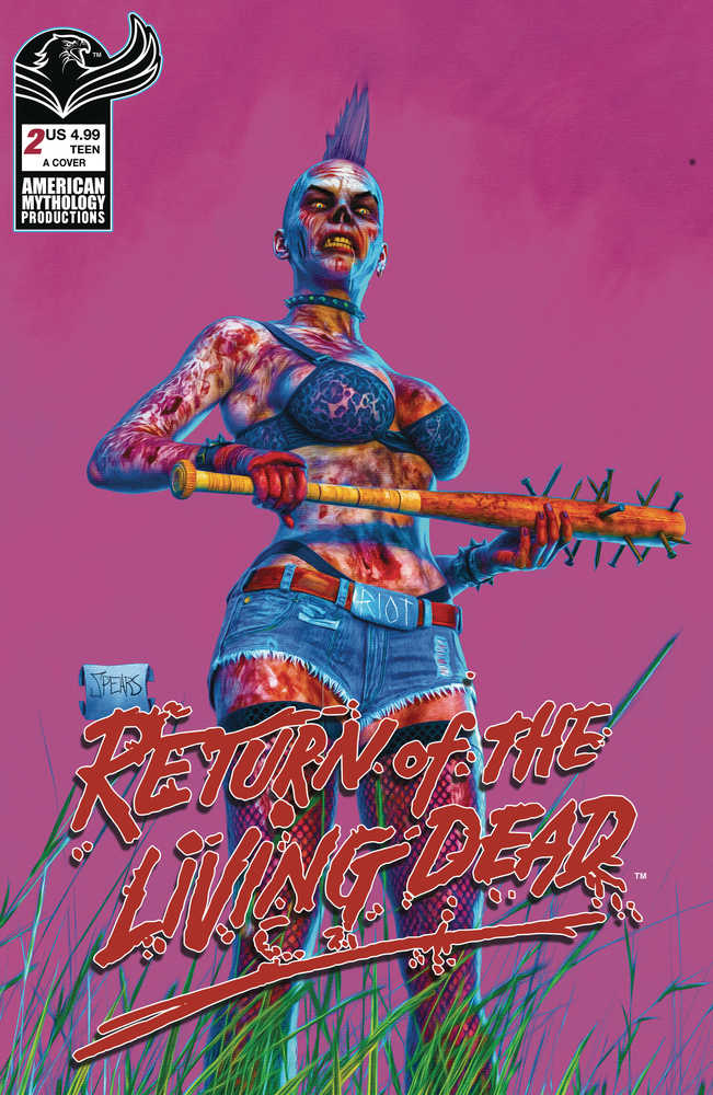Return Of The Living Dead #2 Cover A Spears Painted *Rare Variant* - Walt's Comic Shop