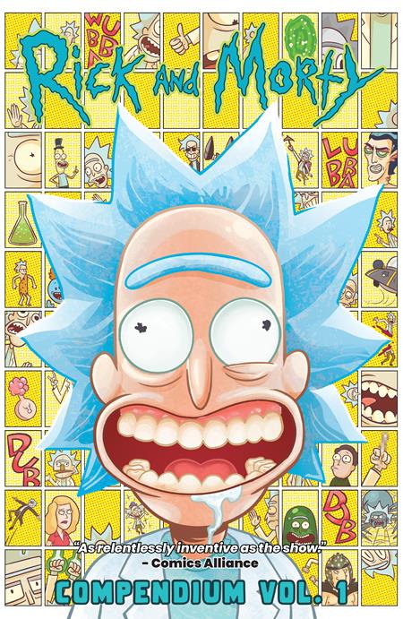 Rick And Morty Compendium TP Vol 1 *NICK&DENT* *C1* - Walt's Comic Shop