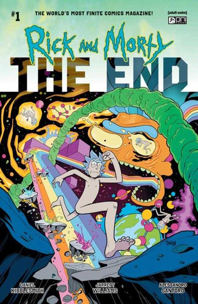 Rick And Morty The End 1 Cover A Dave Bardin - Walt's Comic Shop
