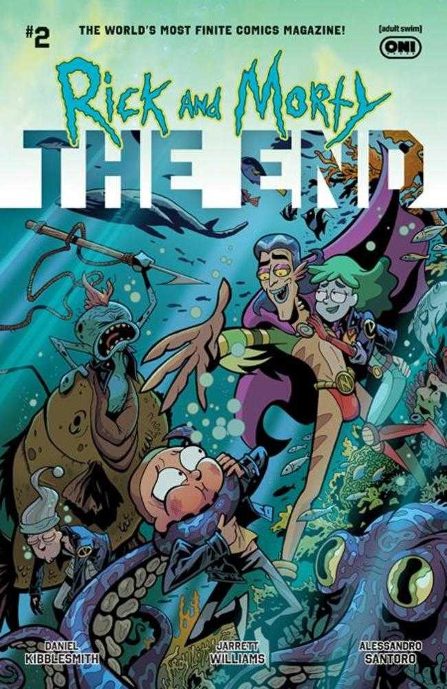 Rick And Morty The End 2 (Of 6) Cover B Troy Little Variant - Walt's Comic Shop