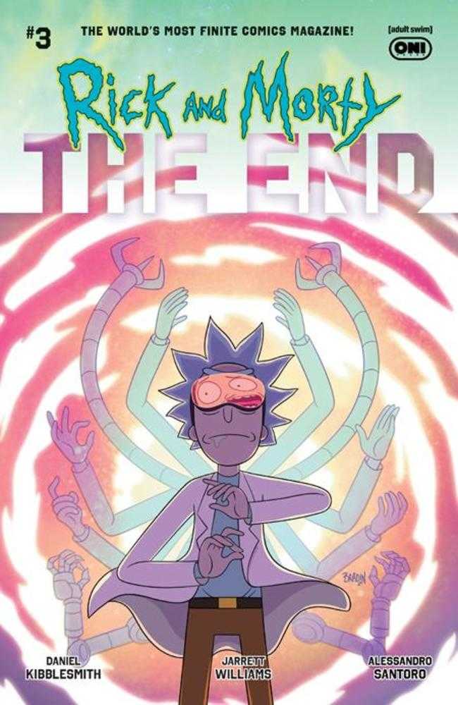 Rick And Morty The End 3 (Of 6) Cover A Dave Bardin - Walt's Comic Shop