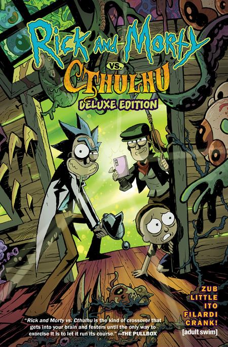 Rick And Morty Vs. Cthulhu Deluxe Edition HC *PRE - ORDER* - Walt's Comic Shop