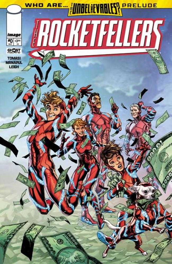 Rocketfellers 0 Cover B Gary Frank & Brad Anderson Variant - Walt's Comic Shop