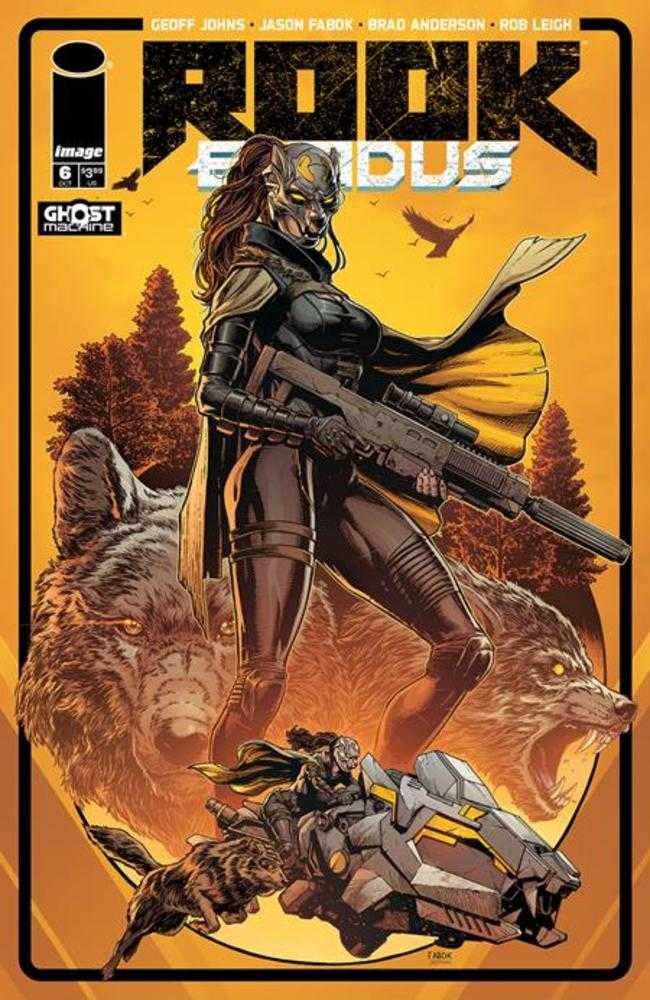 Rook Exodus #6 Cover B Jason Fabok & Brad Anderson Dire Wolf Variant - Walt's Comic Shop