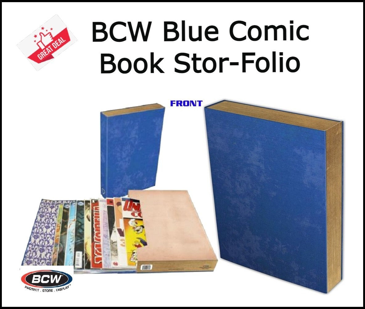 BCW Comic Book Stor-Folio - Blue Book (Current & Silver)