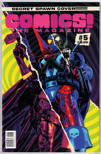 Comics The Magazine #5 Mark Spears Secret Spawn Variant