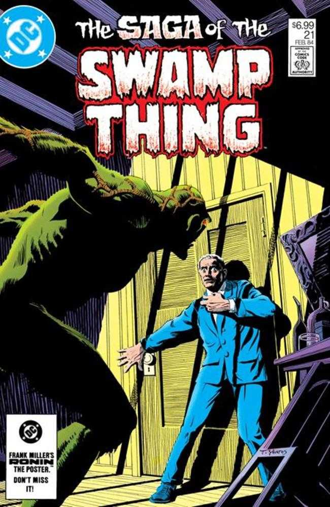 Saga Of The Swamp Thing 21 Facsimile Edition Cover C Tom Yeates Foil Variant - Walt's Comic Shop