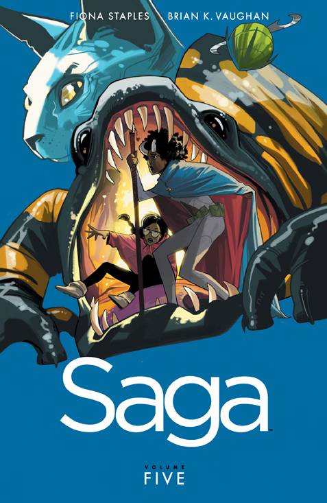 Saga TP Vol 05 *DAMAGED* - Walt's Comic Shop