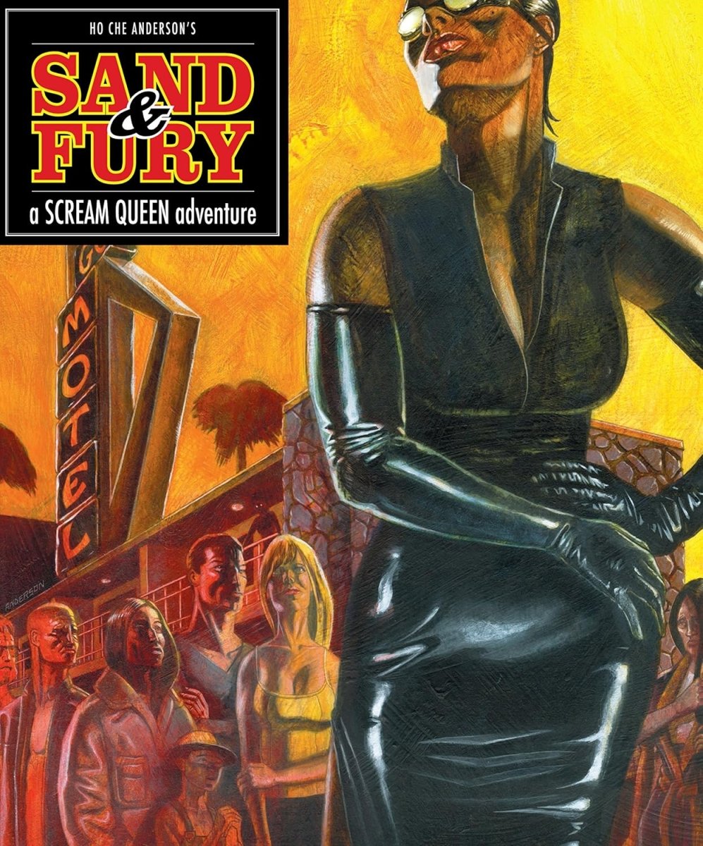 Sand & Fury: A Scream Queen Adventure SC - Walt's Comic Shop