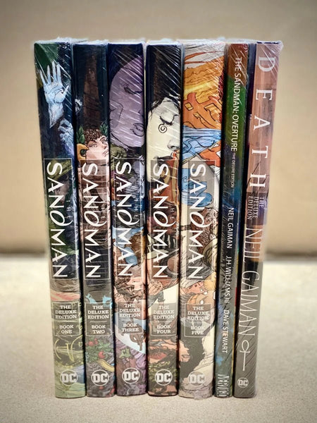 SANDMAN全5巻 + death セット Sandman the Deluxe Edition HC Bundle: Books 1-5, Overture