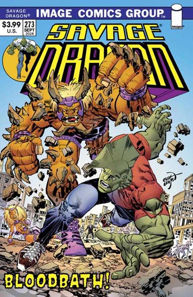 Savage Dragon #273 Cover B Larsen (Mature) - Walt's Comic Shop