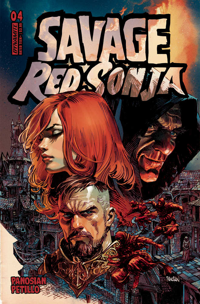 Savage Red Sonja #4 Cover A Panosian - Walt's Comic Shop