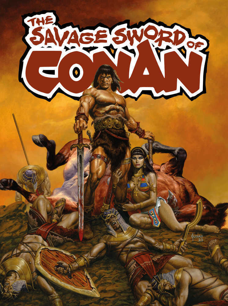 Savage Sword Of Conan #1 (Of 6) Sdcc Exclusive Foil Jusko - Walt's Comic Shop