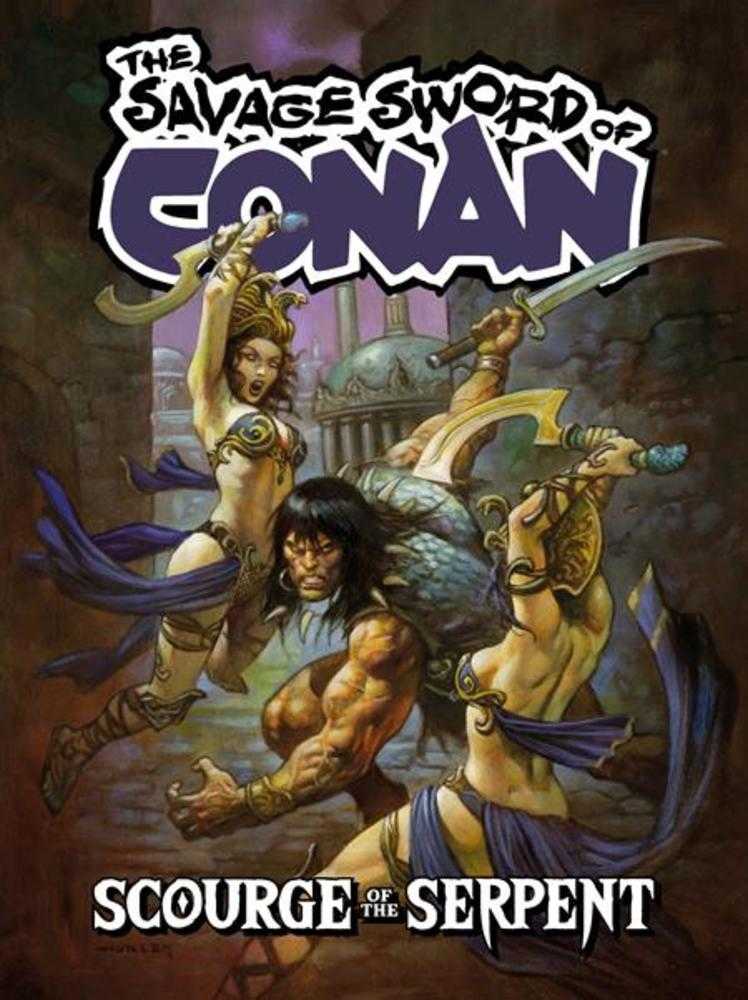 Savage Sword Of Conan 10 Cover B Alex Horley Variant (Mature) - Walt's Comic Shop