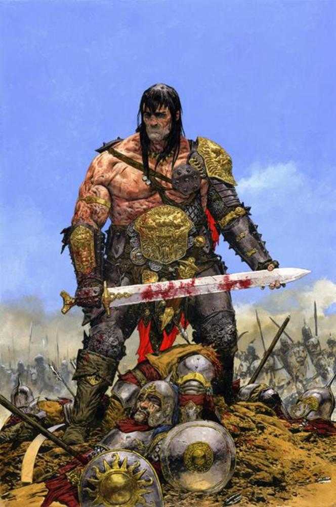 Savage Sword Of Conan 12 Cover D Adrian Smith Full Art Variant (Mature) - Walt's Comic Shop
