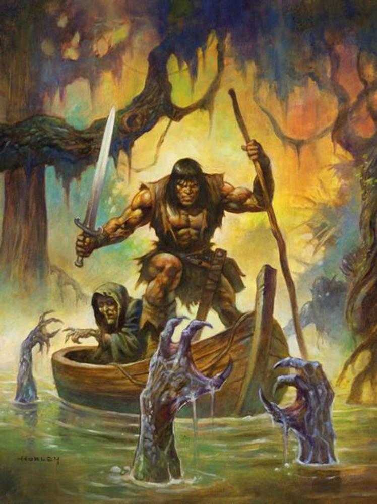 Savage Sword Of Conan 13 Cover D Alex Horley Full Art Variant (Mature) - Walt's Comic Shop