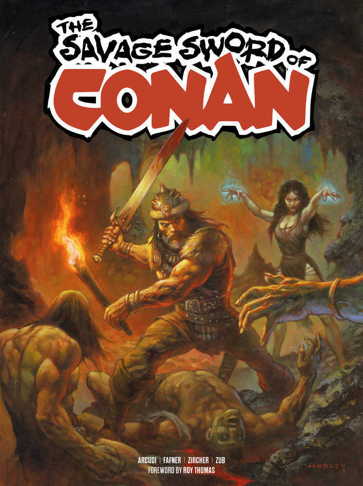 Savage Sword Of Conan #5 (Of 6) Cover B Horley (Mature) - Walt's Comic Shop