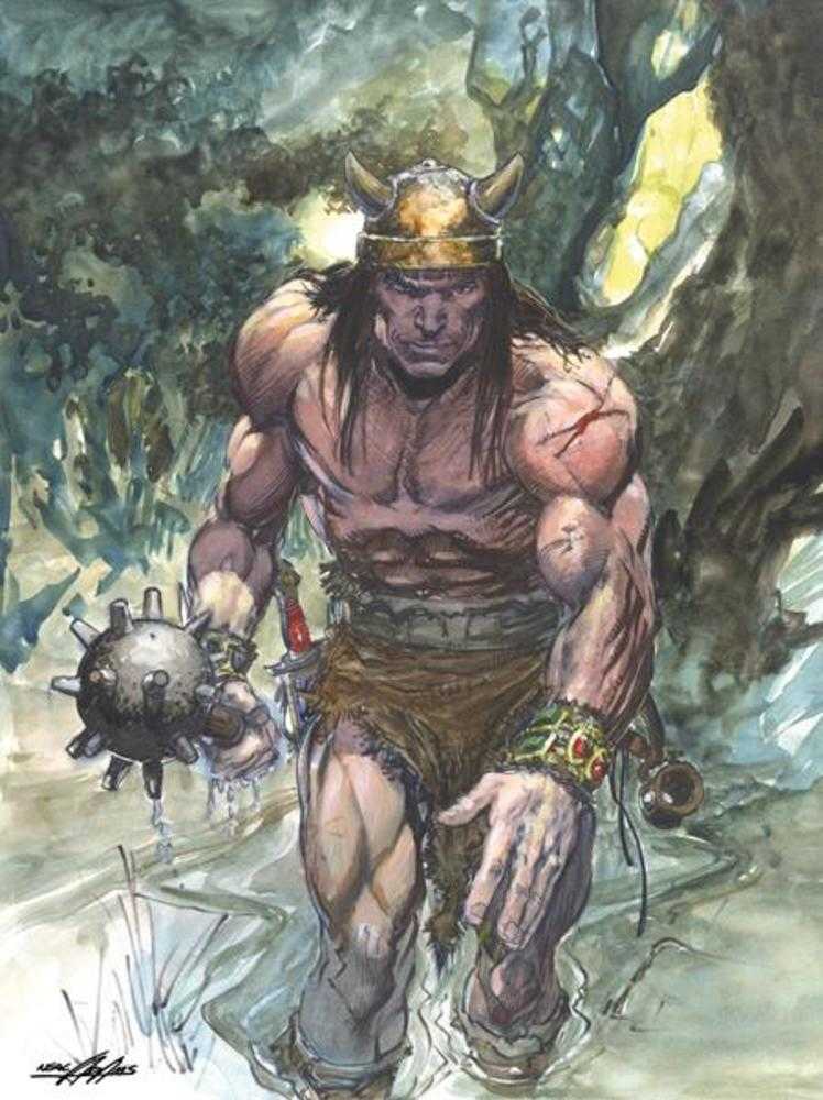 Savage Sword Of Conan 9 Cover C Neal Adams Full Art Variant (Mature) - Walt's Comic Shop