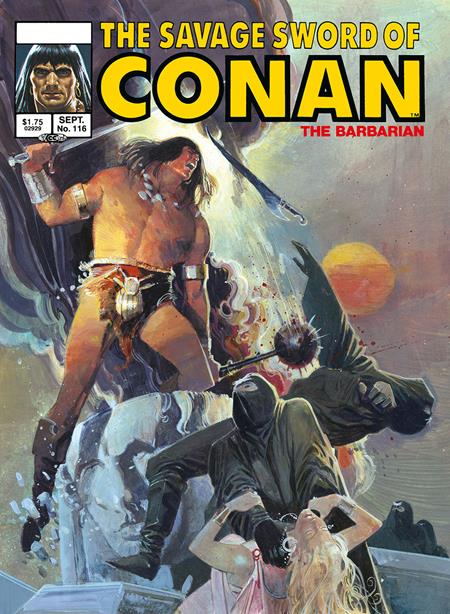 Savage Sword Of Conan Original Comics Omnibus Vol 08 HC Direct Market Edition Bill Sienkiewicz Cover *PRE - ORDER* - Walt's Comic Shop