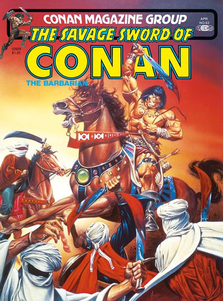 Savage Sword Of Conan The Original Comics Omnibus HC Vol 05 Direct Market Exclusive Joe Chiodo Variant *PRE - ORDER* - Walt's Comic Shop