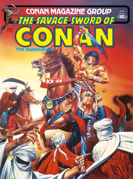 Savage Sword Of Conan The Original Comics Omnibus HC Vol 05 Regular Edition Joe Jusko *PRE - ORDER* - Walt's Comic Shop